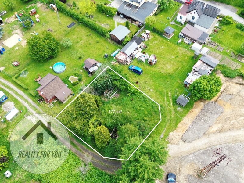 Prodej zahrádky 477 m2 v Hrádku nad Nisou - Donín