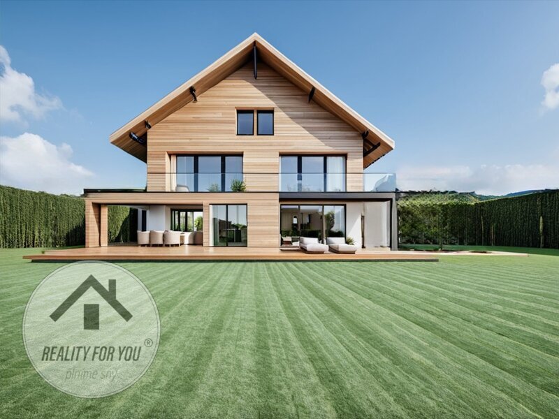 Rozestavěný rodinný dům v obci Jesenný, okr. Semily